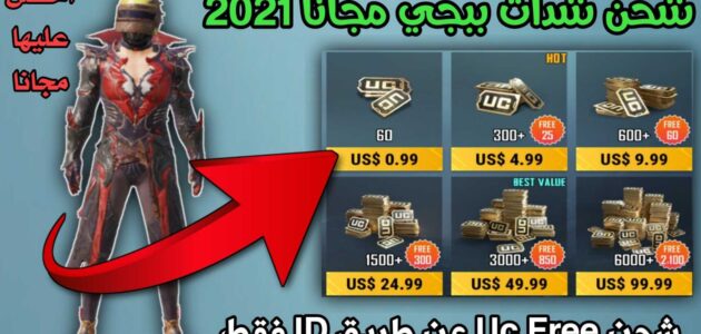 شحن شدات ببجي 2022 مجانا بدون كذب