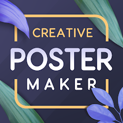 تحميل تطبيق Poster Maker لإنشاء الملصقات اخر اصدار 2024 للاندرويد والايفون مجانا من ميديا فاير