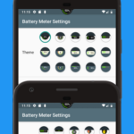 تطبيق Battery Meter Overlay