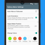 Battery Meter Overlay