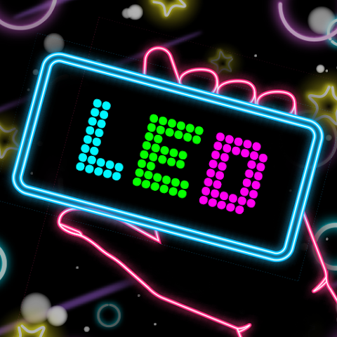 تحميل تطبيق LED Banner مهكر للاندرويد والايفون 2026 من ميديا فاير