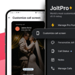 Jolt Call background & Screen