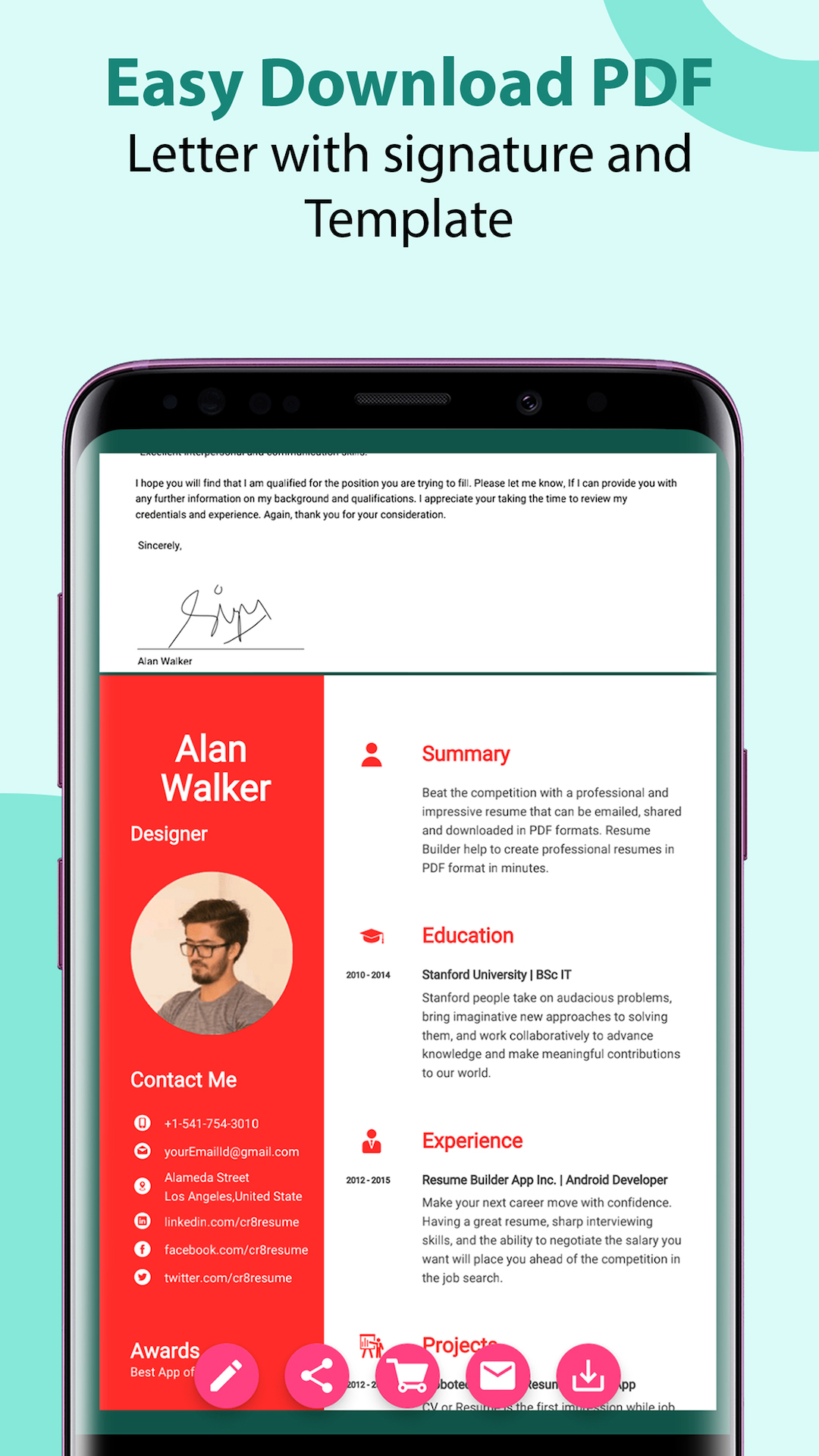 Resume Builder & CV Maker