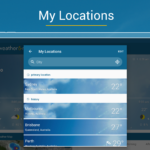 تحميل تطبيق Weather & Radar Pro مهكر