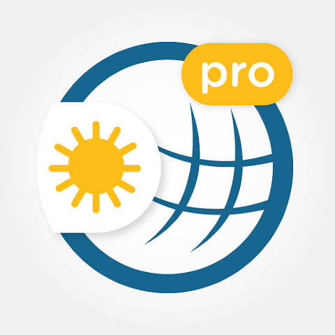 تحميل تطبيق Weather & Radar Pro مهكر للاندرويد والايفون 2025 برابط مباشر
