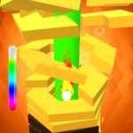 تحميل لعبة Drop Stack Ball مهكرة