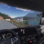 لعبة drive real truck simulator مهكرة