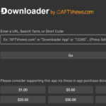 تطبيق Downloader مهكر