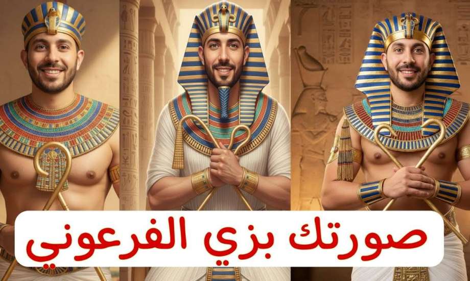 خطوات تحويل صورتك إلى زي فرعوني قبيل افتتاح المتحف المصري الكبير 2026
