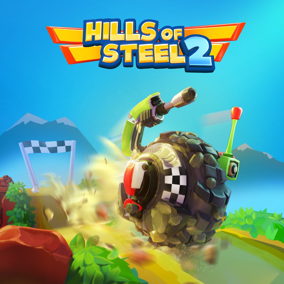 تحميل لعبة Hills of Steel 2 مهكرة للاندرويد والايفون 2026 برابط مباشر